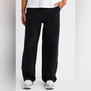 BP | NWT Black Cotton Elastic Waist Pants Size XL
